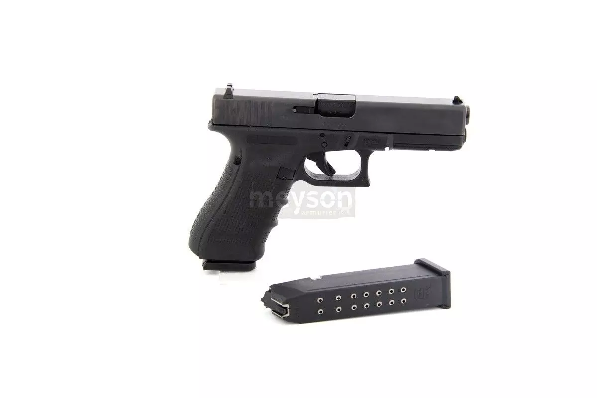 Pistolet Glock 17 Gen 4 FS calibre 9x19mm 