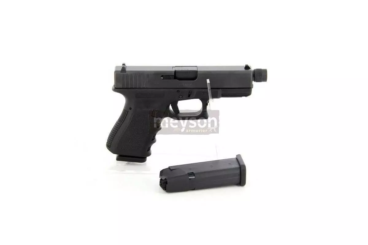 Pistolet Glock 19 Fileté Generation 4 Calibre 9x19 mm 