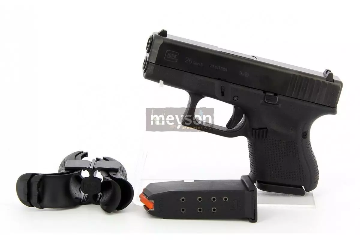 Pistolet Glock 26 Gen 5 FS Cal 9x19mm 