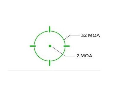 Viseur Holosun Micro Reflex Dot Elite 507C point Vert 