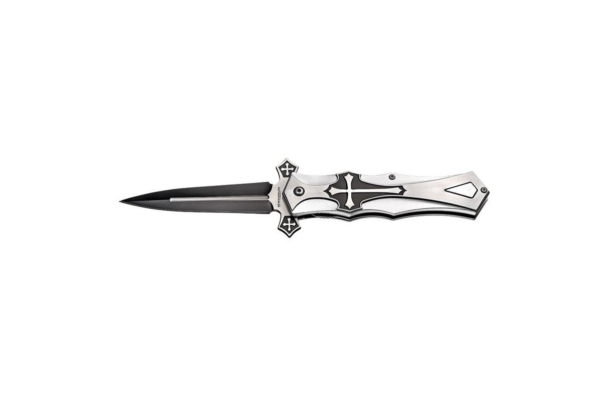 Couteau Crusader - Lame 100mm - Manche aluminium - Clip Böker Couteau Crusader - Lame 100mm - Manche aluminium - Clip Böker
