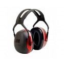 CASQUE 3M PELTOR X3 - NOIR/ROUGE 