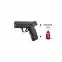 Pistolet Steyr M9 A1 4.5mm CO2 (3,3 joules) + 1500 billes BB'S + 10 cartouches de CO² 