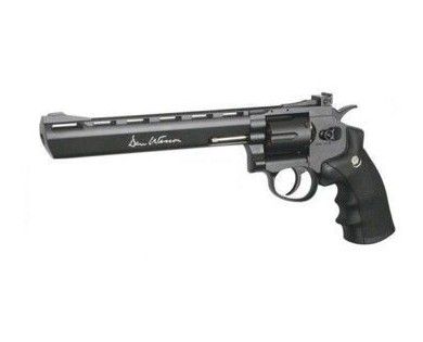 Revolver ASG Dan Wesson 8 pouces noir Co2 Steel BBs 