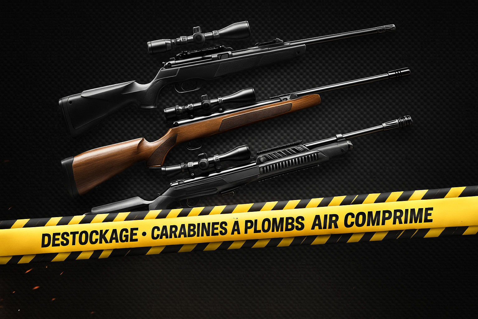 Déstockage Carabines à plombs Air Comprimé