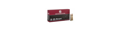 Munitions calibre 22 Hornet