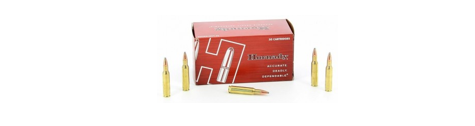 Munitions de chasse calibre 222 Rem