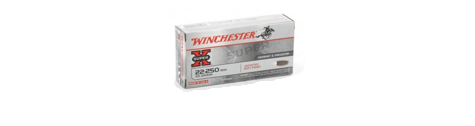 Munitions de chasse calibre 22-250