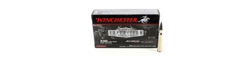 Munitions de chasse calibre 338 Win Mag