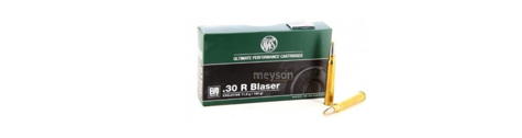 Munitions de chasse calibre 30R Blaser