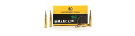Munitions de chasse calibre 8x57 JRS