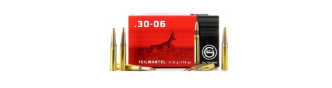 Munitions de chasse calibre 30-06