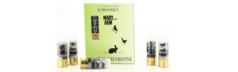 Cartouches subsoniques calibre 12