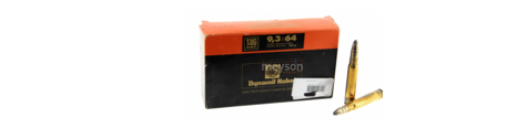 Munitions de chasse calibre 9.3x64