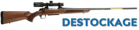Carabines de chasse en destockage