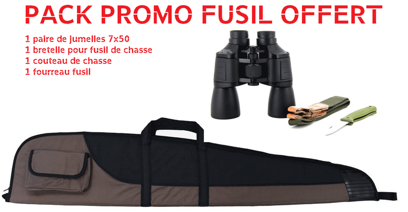 pack promo fusil