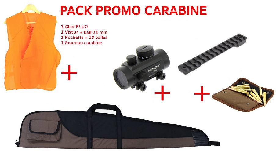 pack promo carabine OFFERT